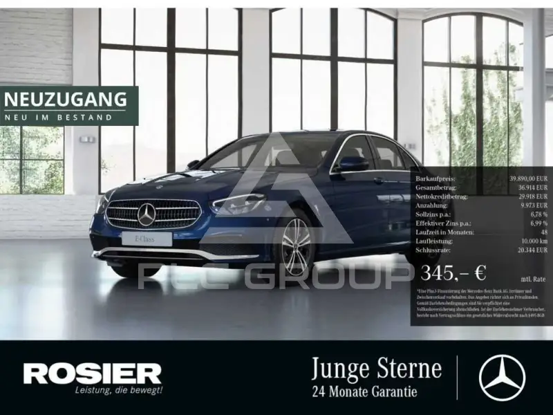 2022 Mercedes Benz E 200