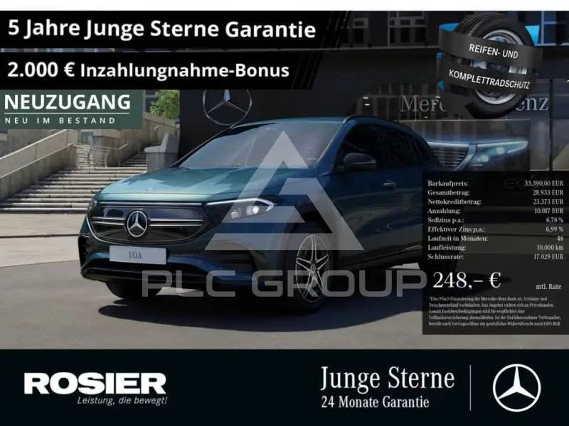 2022 Mercedes Benz EQA