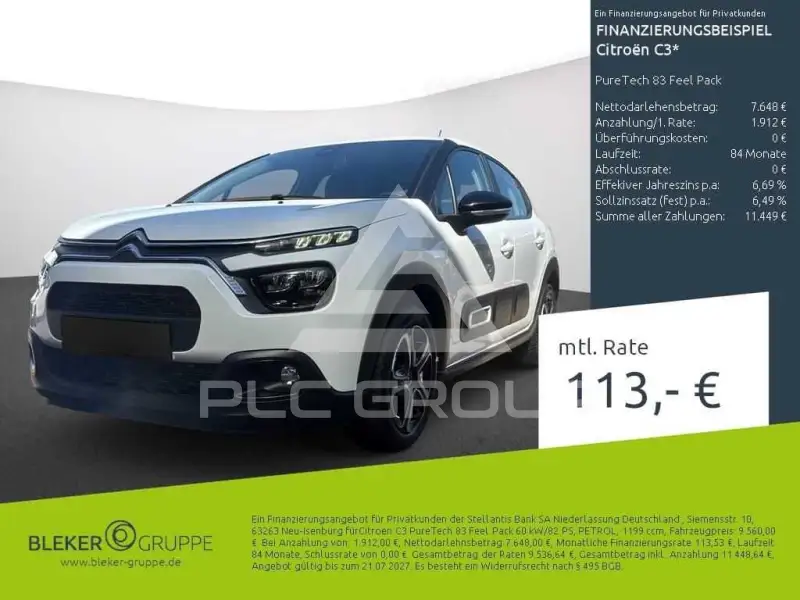 2022 Citroen C3