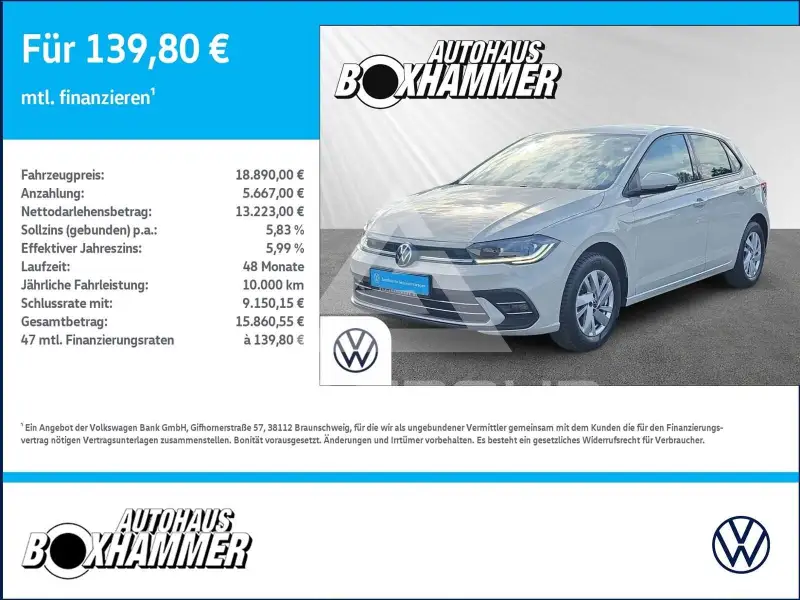 2022 Volkswagen Polo