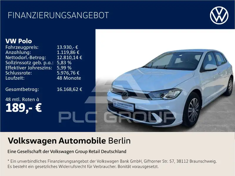 2022 Volkswagen Polo