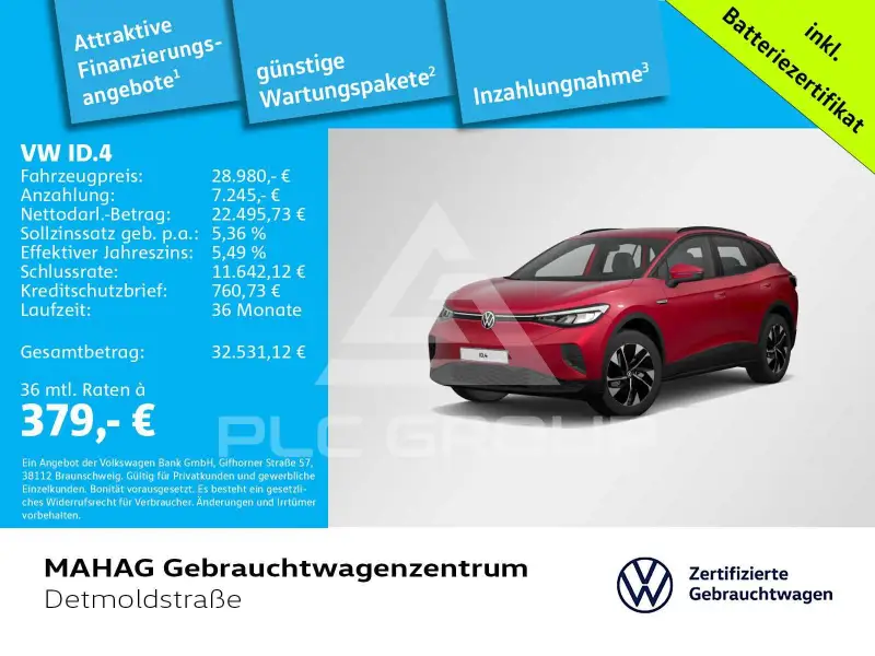 2022 Volkswagen ID 4
