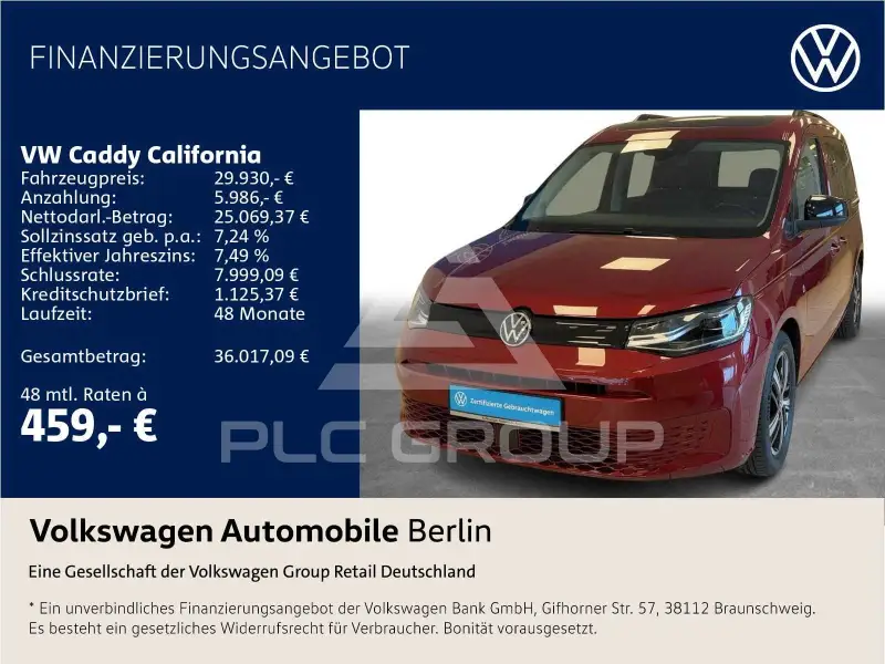 2022 Volkswagen Caddy