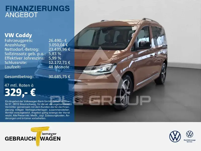 2022 Volkswagen Caddy