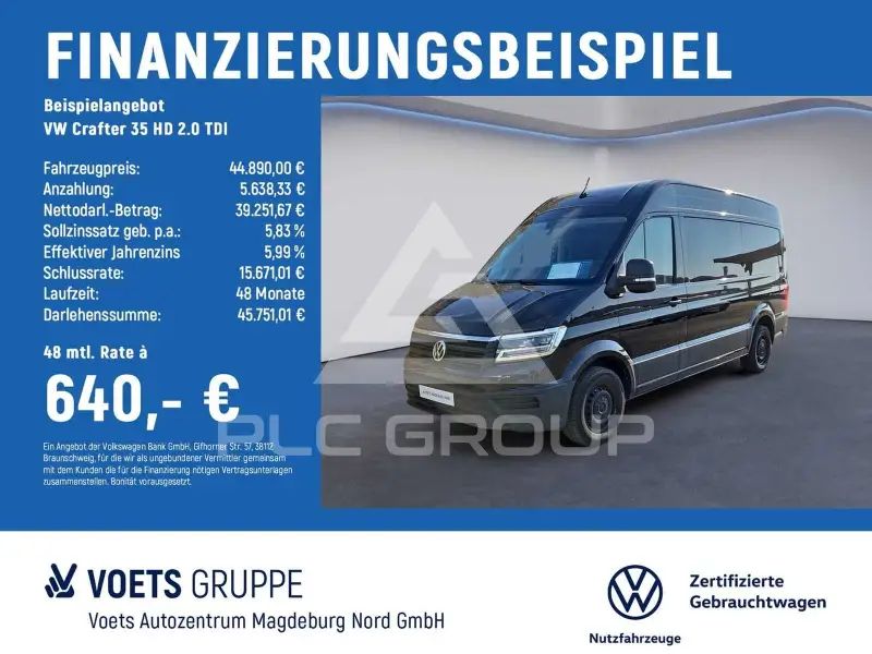 2022 Volkswagen Crafter