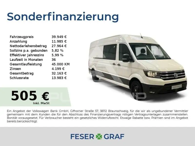 2022 Volkswagen Crafter