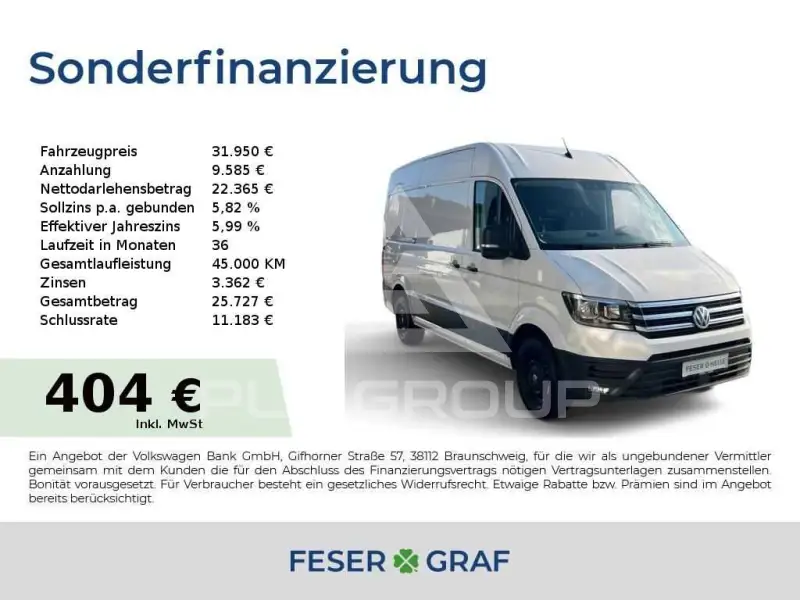 2022 Volkswagen Crafter
