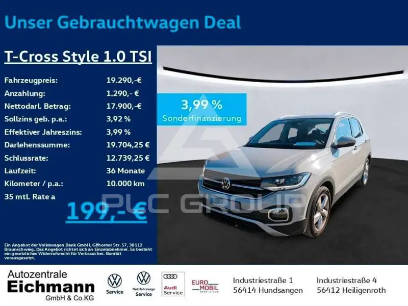2022 Volkswagen T-Cross