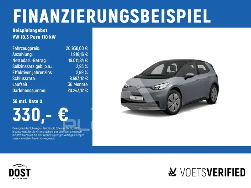 2022 Volkswagen ID3