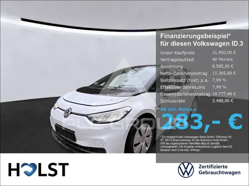 2022 Volkswagen ID3