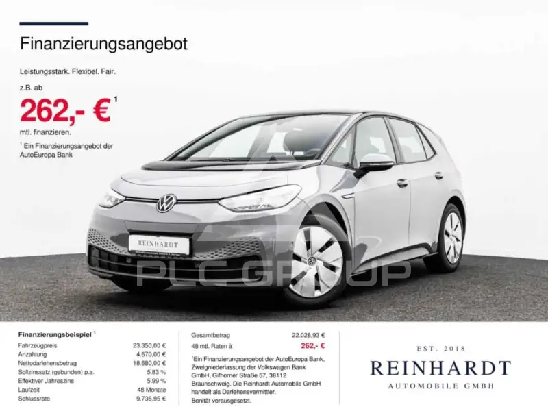 2022 Volkswagen ID3