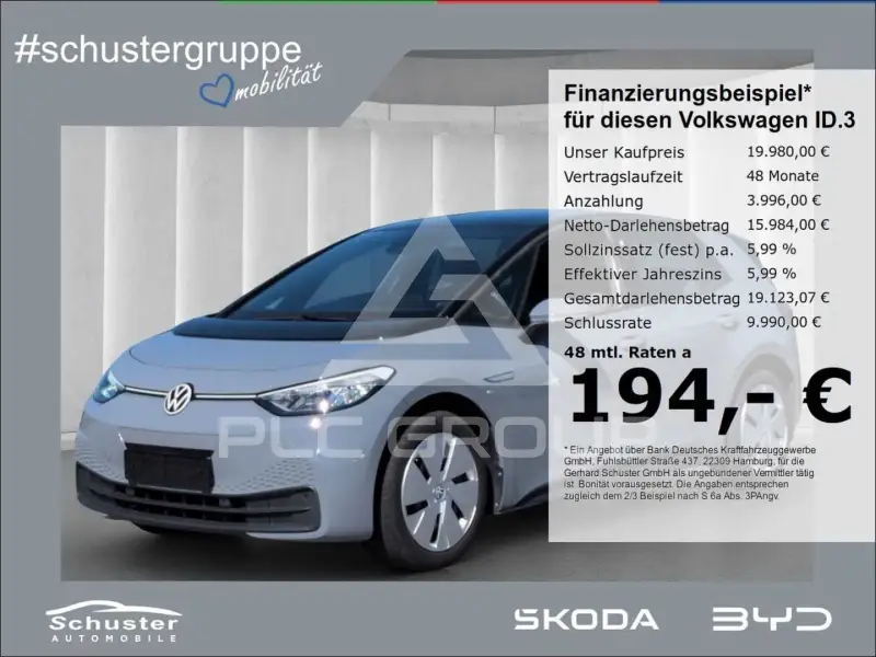 2022 Volkswagen ID3