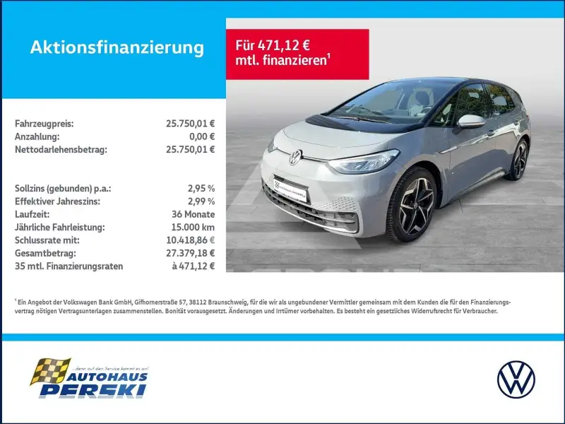 2022 Volkswagen ID3