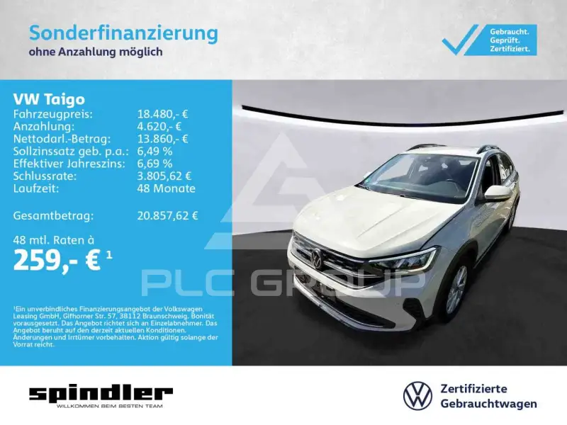 2022 Volkswagen Taigo
