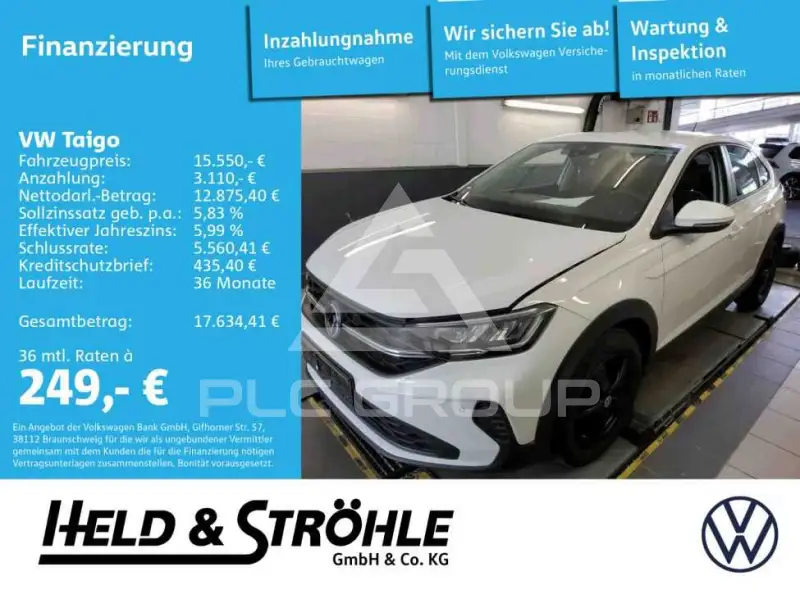 2022 Volkswagen Taigo