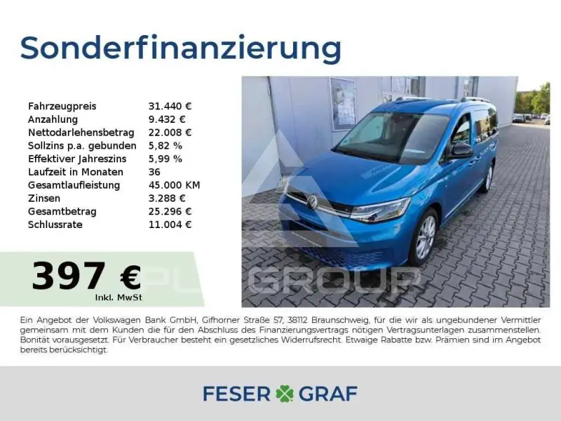 2022 Volkswagen Caddy