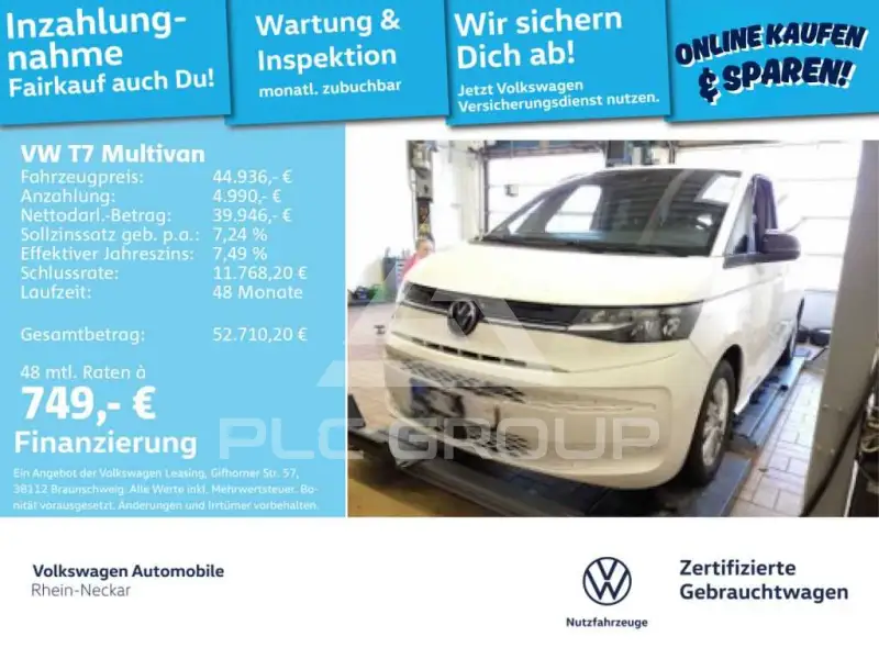 2022 Volkswagen T7 Multivan