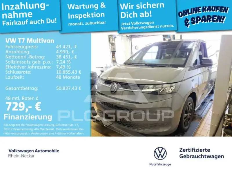 2022 Volkswagen T7 Multivan