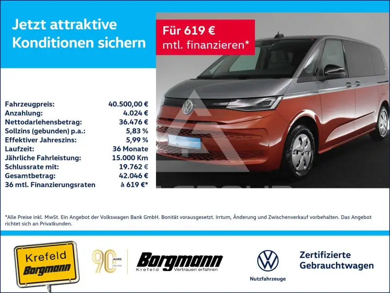 2022 Volkswagen T7 Multivan