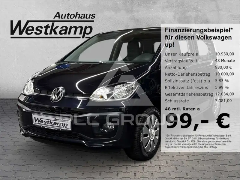 2022 Volkswagen Up