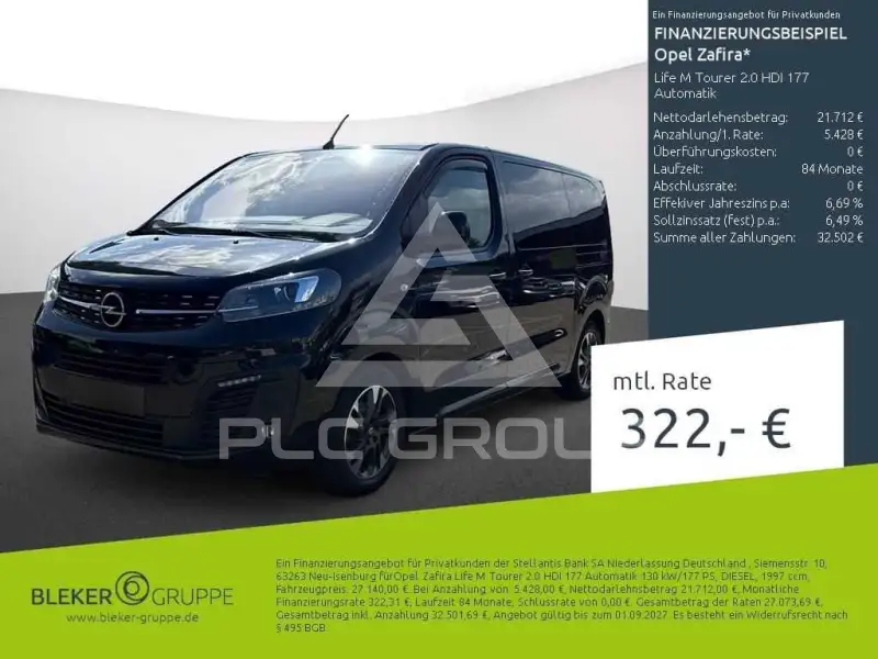 2022 Opel ZAFIRA