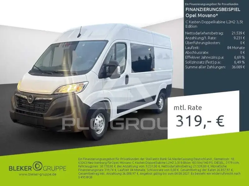2022 Opel Movano
