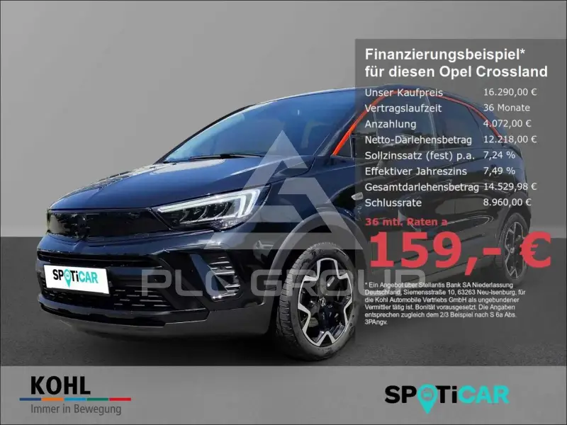 2022 Opel CrosslandX