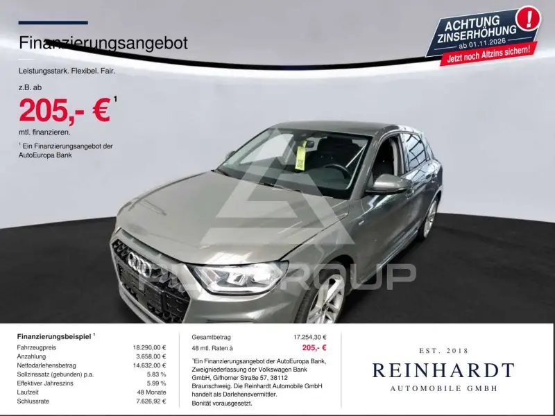 2023 Audi A1