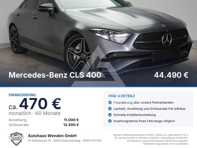 2023 Mercedes Benz CLS 400