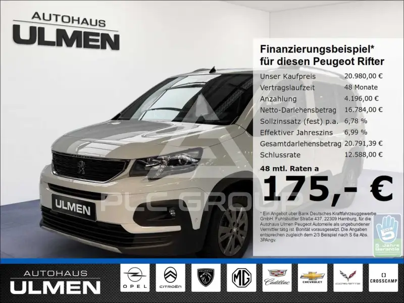 2023 Peugeot Rifter