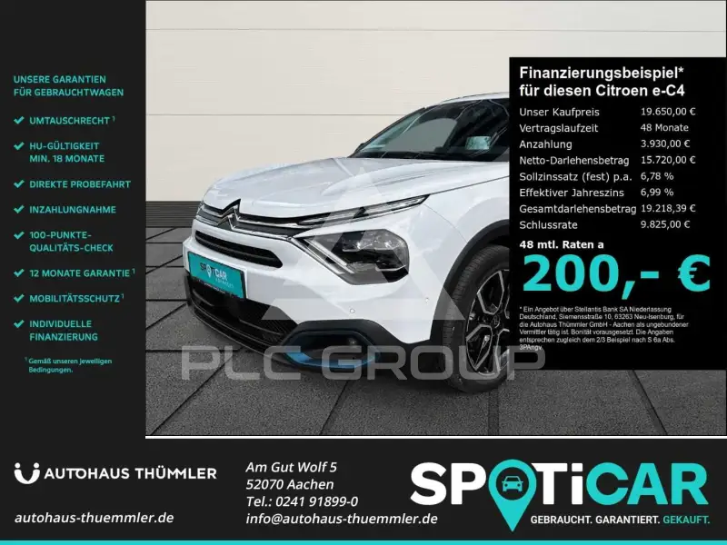 2023 Citroen e-C4