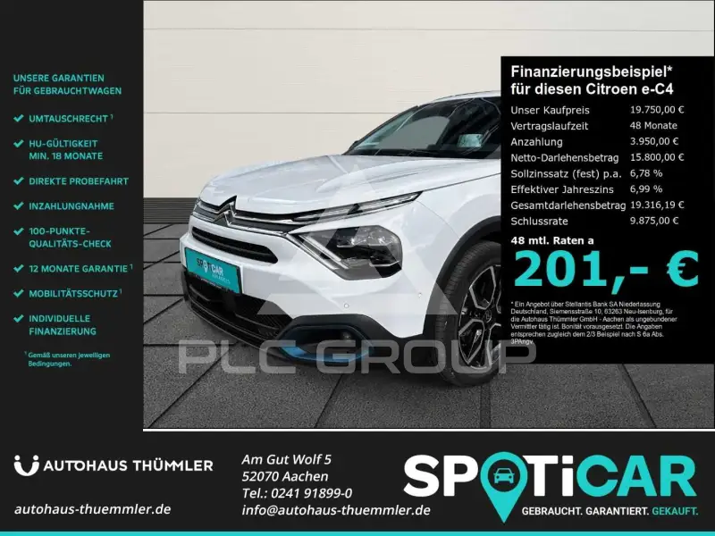 2023 Citroen e-C4