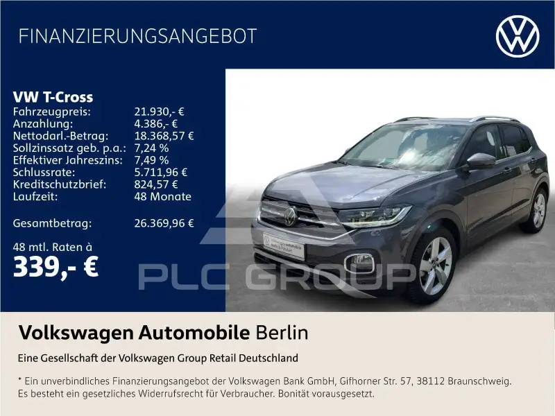 2023 Volkswagen T-Cross