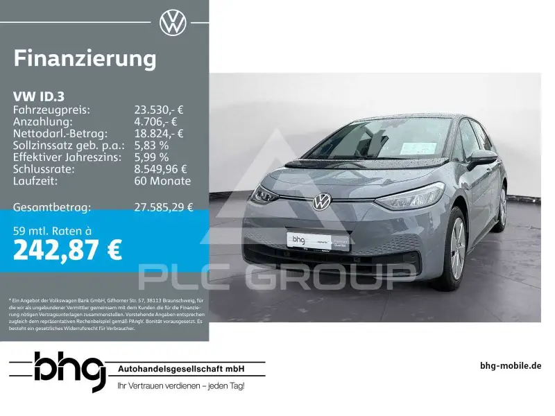 2023 Volkswagen ID3