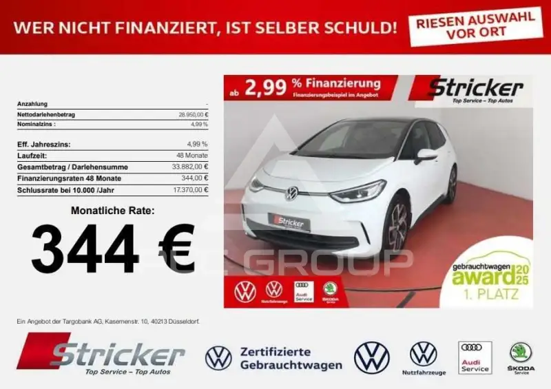 2023 Volkswagen ID3