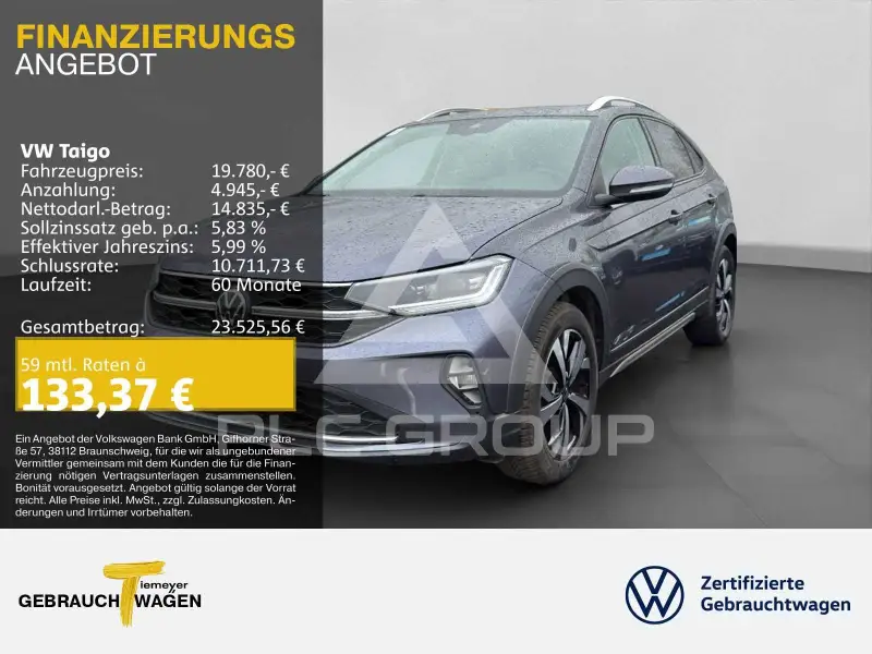 2023 Volkswagen Taigo