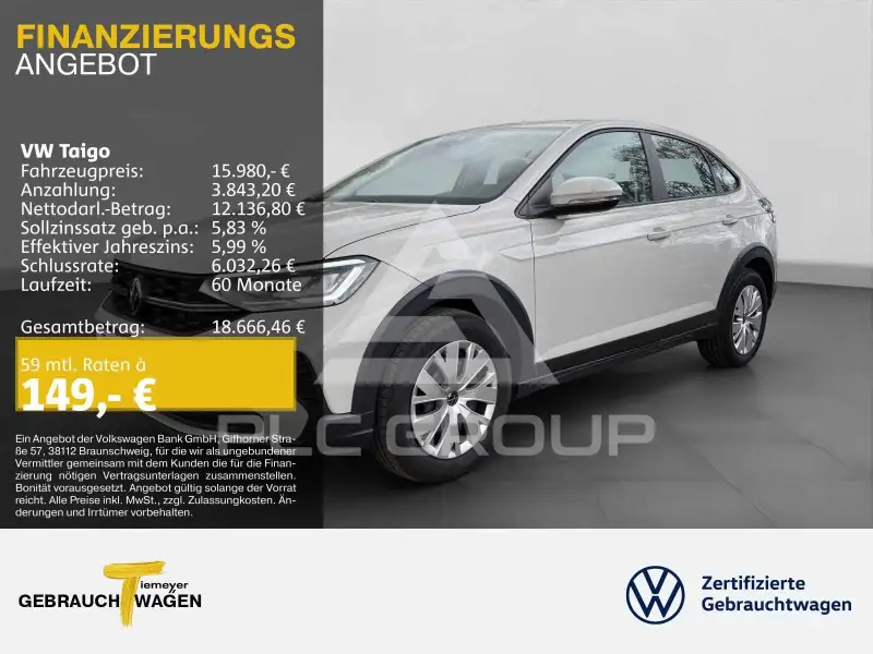 2023 Volkswagen Taigo