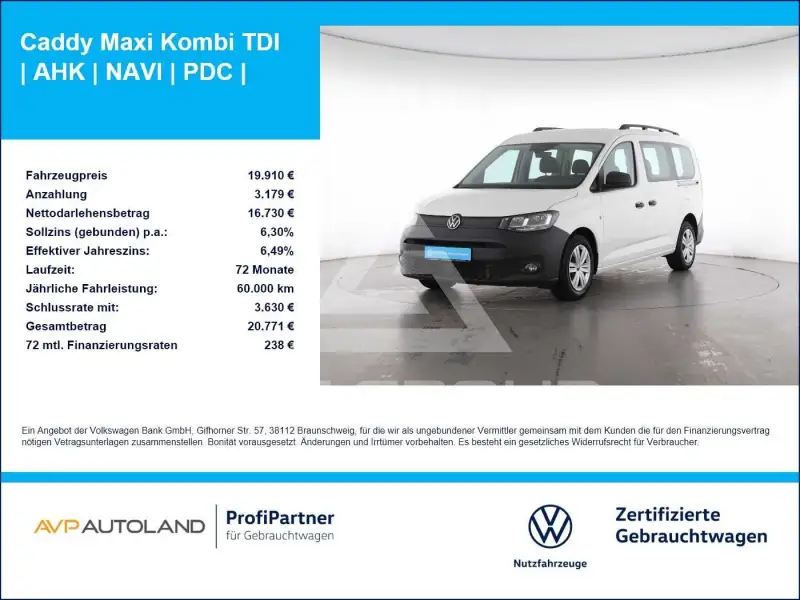 2023 Volkswagen Caddy