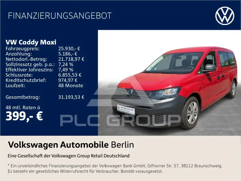 2023 Volkswagen Caddy