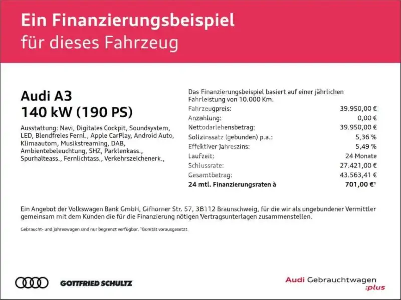 2024 Audi A3