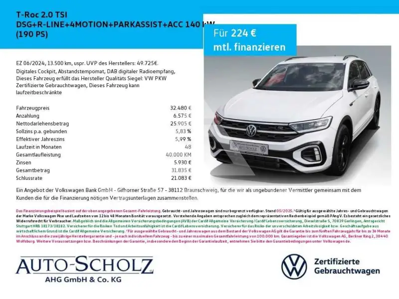 2024 Volkswagen T-Roc