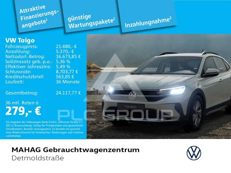 2024 Volkswagen Taigo