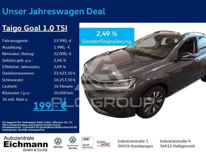 2024 Volkswagen Taigo