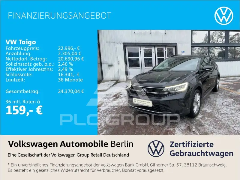 2024 Volkswagen Taigo