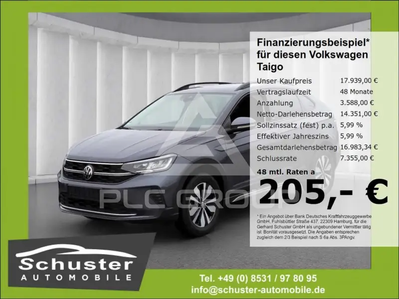2024 Volkswagen Taigo