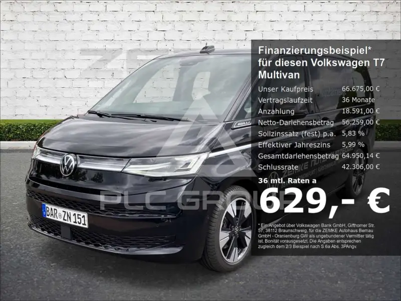 2024 Volkswagen T7 Multivan