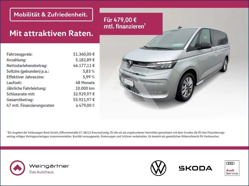 2024 Volkswagen T7 Multivan