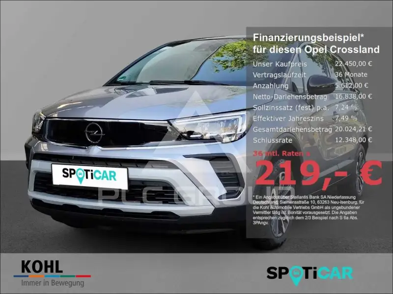 2024 Opel CrosslandX