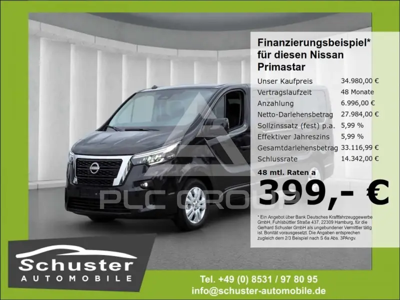 2025 Nissan Primastar