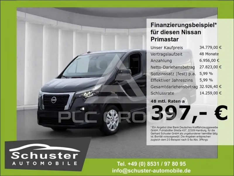2025 Nissan Primastar